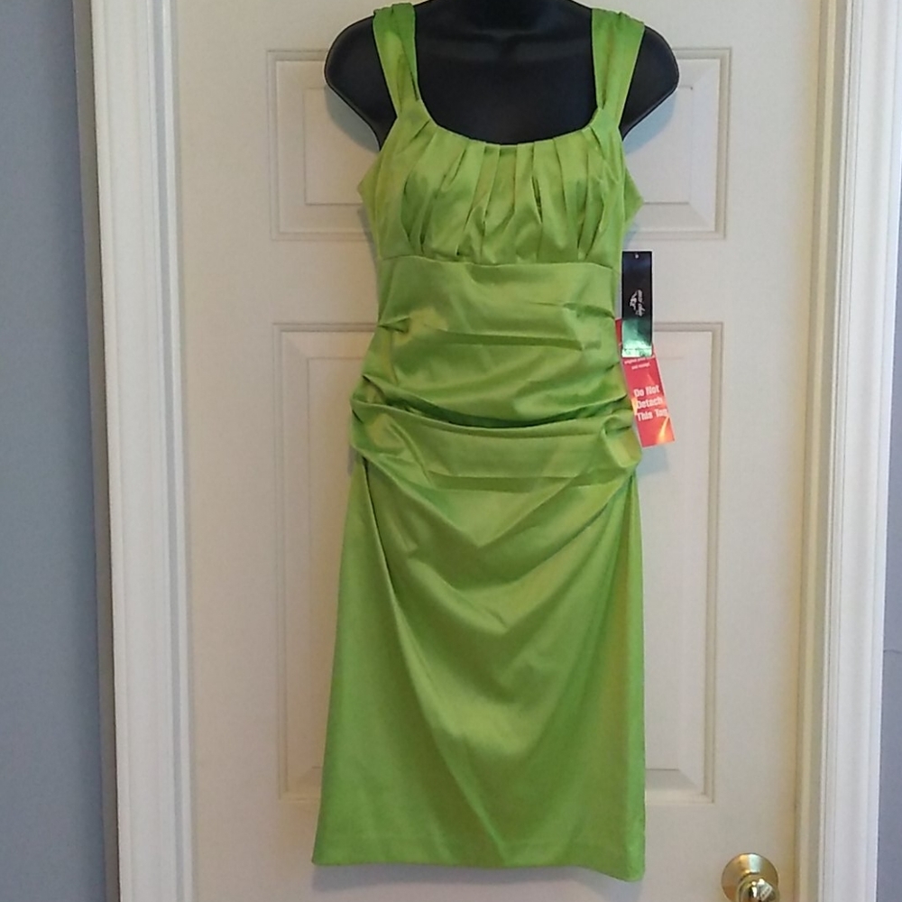 New Suzi Chin rouched dress